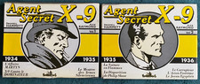 BD AGENT SECRET X-9 - Dashiell HAMMETT / Alex RAYMOND - VOL. 1 & 2 - FUTUROPOLIS