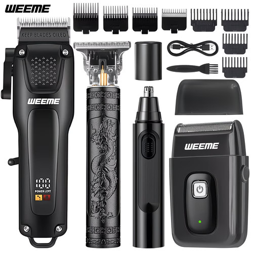 Kit tondeuse barbe cheveux - kit,