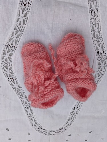 Paire chaussons pour - de,