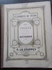 PARTITION ANCIENNE  PIANO  -