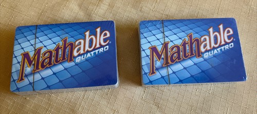 Mathable quattro card game - quattro,