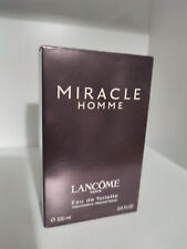 Miracle Homme  Lancôme Eau De Toilette 100ml Très Rare