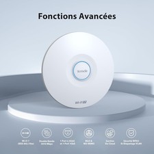 Point D'Accès Double Bande, 1x2.5G Support PoE+, 1xGigabit, Wifi7,Tenda Be5010