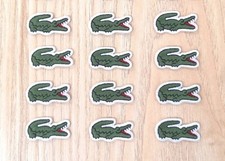Lot De 10 Patch Logo Crocodile