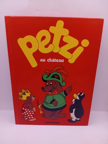 Livre petzi château - livre,