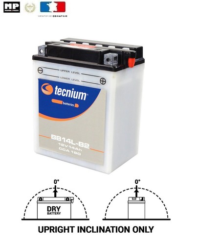 Batterie moto bb14l - batterie, bb14l-b2