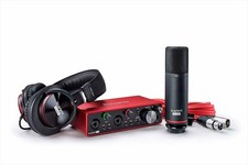 Pack interface audio et enregistrement USB Focusrite Scarlett 2i2 Studio 3e...
