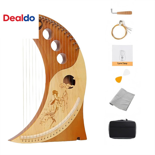 String lyre harp - 19-string, kit