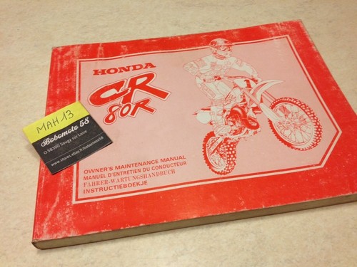 Honda cr80r cr80 - honda, t