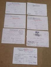 LOT DE 7 CORRESPONDANCES PRISONNIER DE GUERRE  STALAG  KRIEGSGEFANGENENPOST
