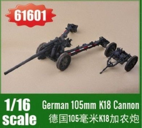 German 105mm k18 - k18, 1/16