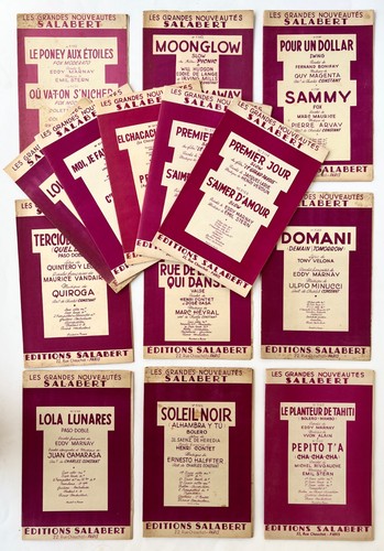 Livres partitions 1950 - partitions, an