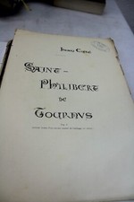 Saint-Philibert de Tournus l'abbé H. Curé 1905  mk 966