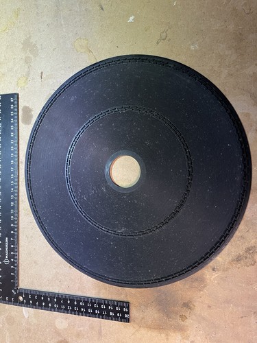Thorens td166 rubber disc - rubber,