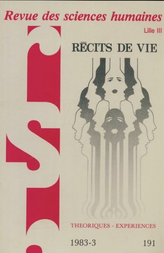 Revue des sciences - , humaines