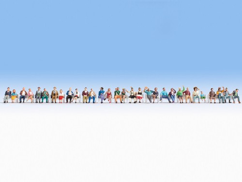 Noch lot personnages - noch, assis