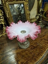 Ancienne Coupe, Centre De Table En Opaline XIX Ème S 