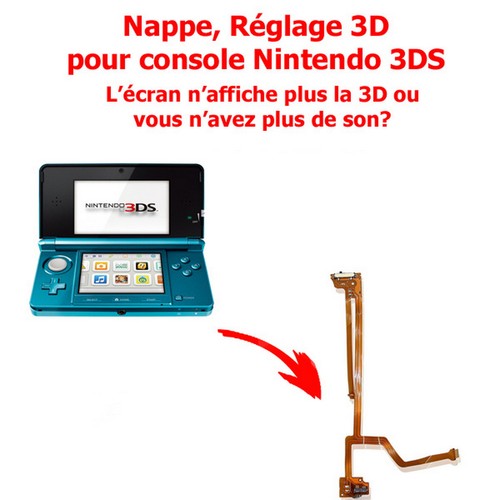 Nappe audio 3ds - 3ds, supérieur