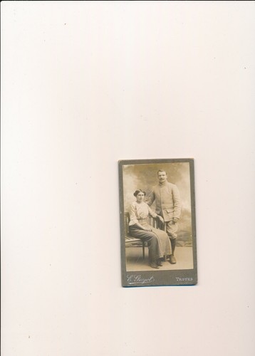 Cdv couple homme femme - et,