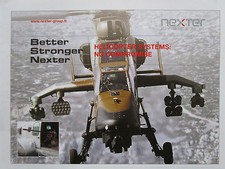 6/2009 PUB NEXTER SYSTEMS GIAT ARMEMENTS EUROCOPTER TIGER HELICOPTER ORIGINAL AD