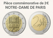 PIÈCE COMMÉMORATIVE 2€ NOTRE-DAME DE PARIS 2025 - FDC - NEUVE