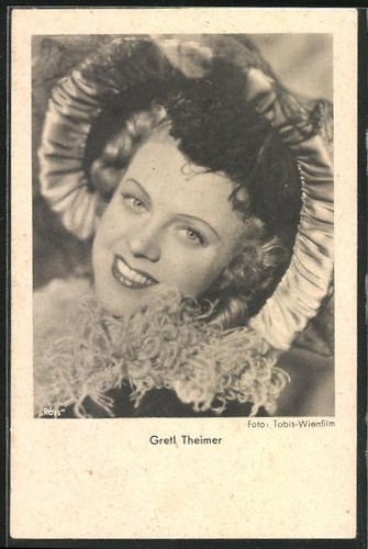 Carte postale acteur - , gretl