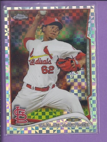 2014 topps chrome refractors - topps, x