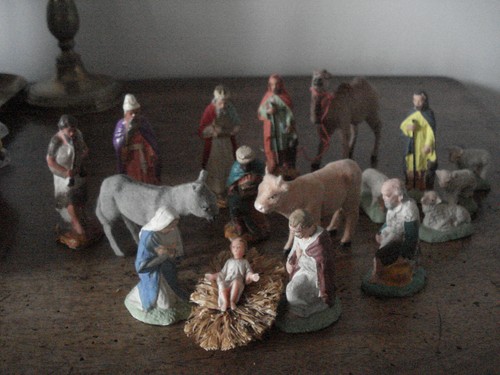 Lot santons anciens - lot,
