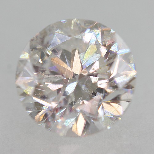 Diamant naturel taillé rond - naturel,