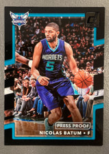 NICOLAS BATUM 2017-18 PANINI DONRUSS PRESS PROOF BLACK 1/1