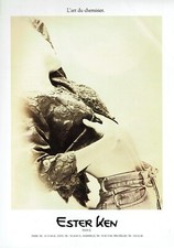  publicité Advertising 0522 1990  Ester Ken  l'art du chemisier