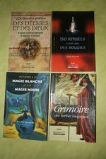 magie blanche et noire grimoire rituels lot de 4 livres éric pier sperandio