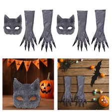 Costumes de chat d'Halloween pour femmes, déguisement de vacances,