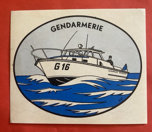 Autocollant gendarmerie - autocollant,