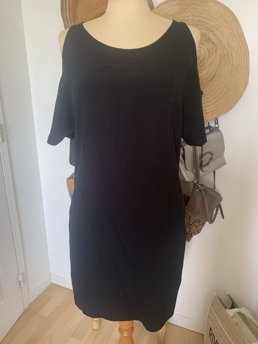 élégante petite robe noire - petite,