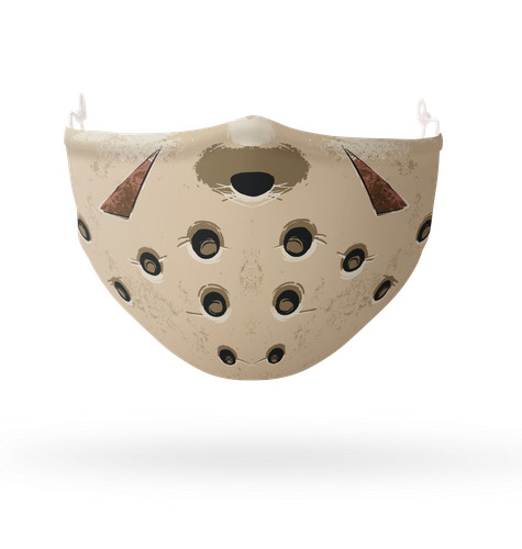 Masque visage halloween - de,