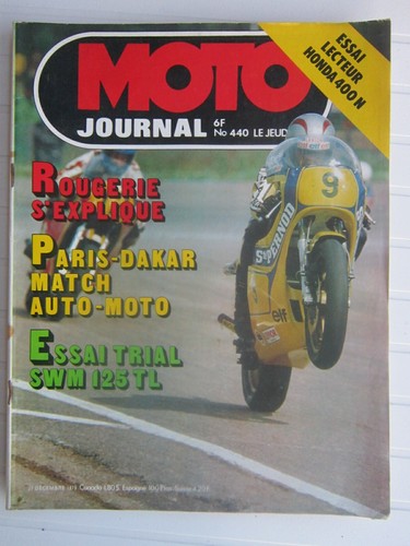 Moto journal 440 honda - moto,