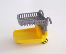 PLAYMOBIL (R1103) COMMERCE - Chariot Jaune Supermarché 3200 3202 Bagages