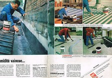 PUBLICITE  ADVERTISING  1980   RUBSON   l'humidité vaincue ( 2 pages)