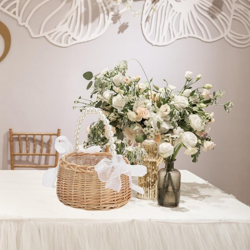 Panier fleurs pour - de,