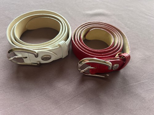 Lot ceintures longchamp rouge - ceintures,