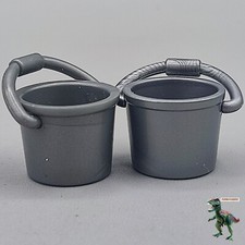 X2 Playmobil ancien cube gris-cube-3245 3408 3769 3777 3786 3787 4327 4647