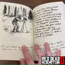 Carnet de Notes Red Dead Redemption 2 Arthur Morgan Collection Cadeau