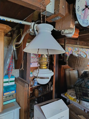 Lampe pétrole suspension - lampe,