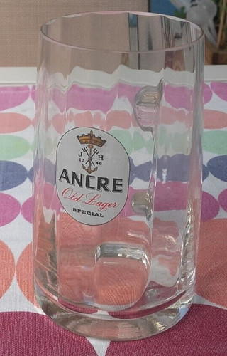 Rare chope verre biere ancre - biere,