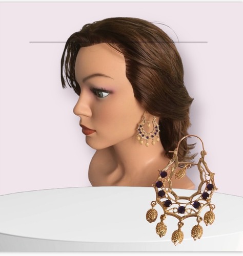 Boucles oreilles savoyarde - d'oreilles,