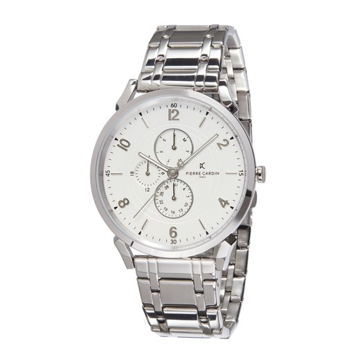 Pierre cardin montre argent - pierre,