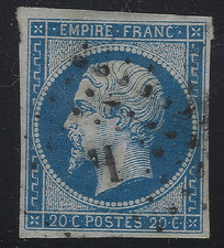 PAR-36-4-3: Paris losange H romain sur n°14A cote 30€