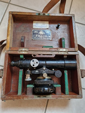 Ancien Coffret niveau de Géométre Theodolite  Anglais E.R WATTS & SON LONDON 