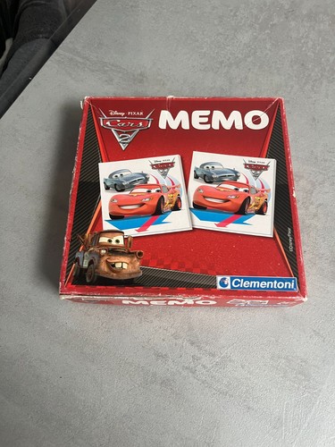 Jeu carte memo - jeu, cars